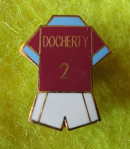 Burnley Docherty 2 Enamel Pin Badge