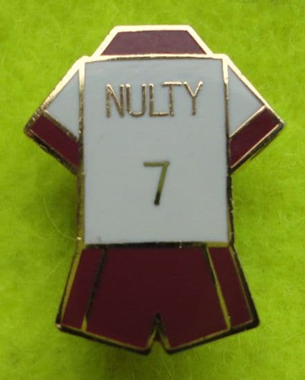 Burnley Nulty 7 Enamel Pin Badge