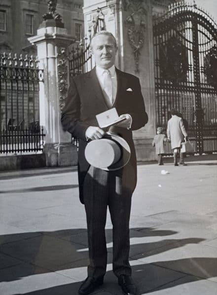 Buzzer Hadingham OBE Presentation Press Photo