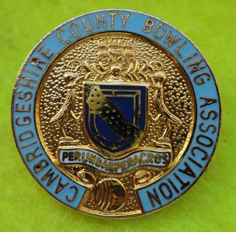 Cambridgeshire CBA Enamel Pin Badge