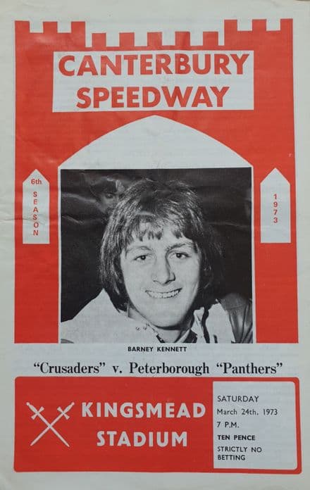 Canterbury v Peterborough (1973, Mar 24th)