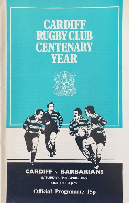 Cardiff v Barbarians (1977, Apr 9th)