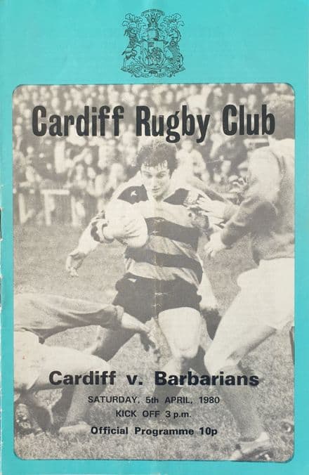 Cardiff v Barbarians (1980, Apr 5th)
