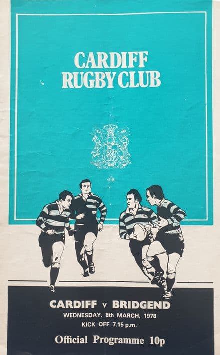 Cardiff v Bridgend (1978, Mar 8th)