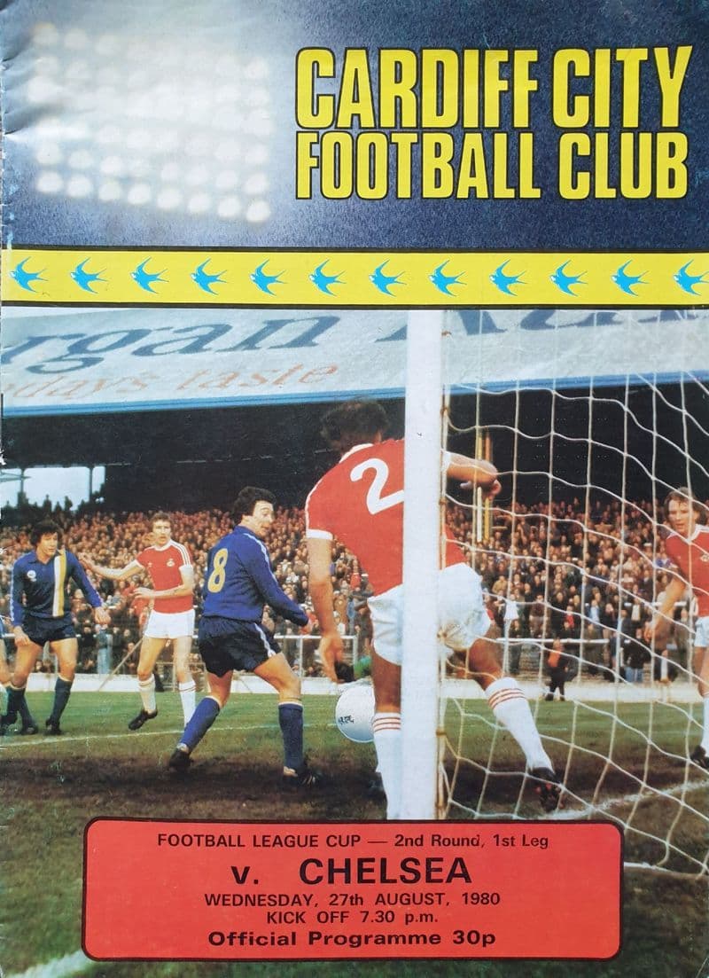 Cardiff v Chelsea, League Cup (1980, Aug 27th)