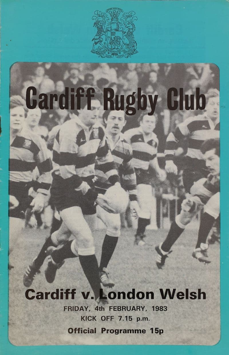 Cardiff v London Welsh (1983, Feb 4th)