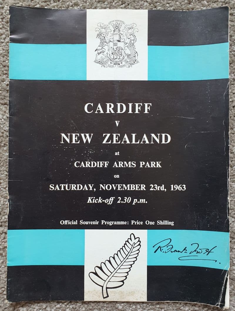 Cardiff v New Zealand (1963, Nov 23rd)