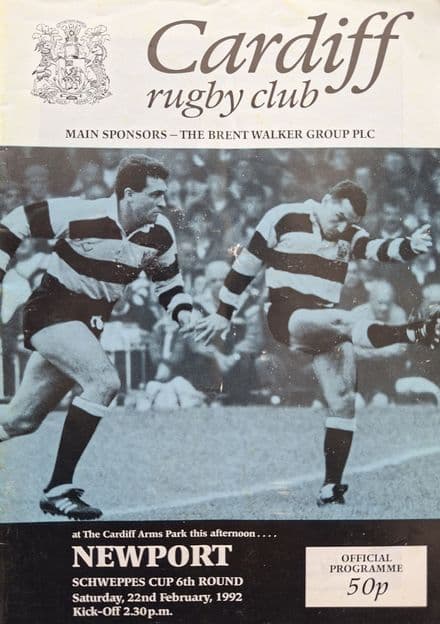Cardiff v Newport (1992, Feb 22nd)