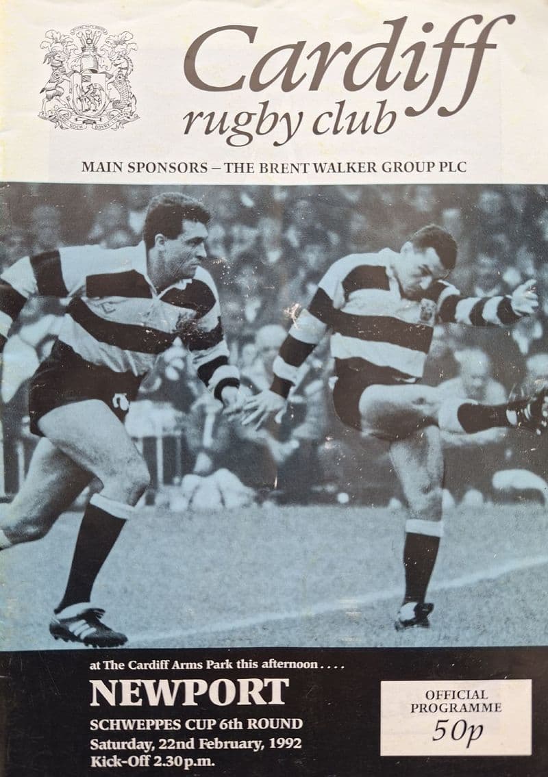 Cardiff v Newport (1992, Feb 22nd)