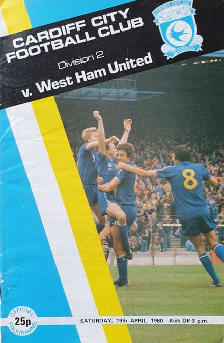 Cardiff v West Ham, Div 2 (1980, Apr 19th)