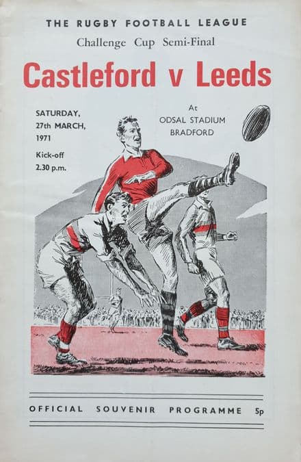 Castleford v Leeds, Challenge Cup SF (1971, Mar 27th)