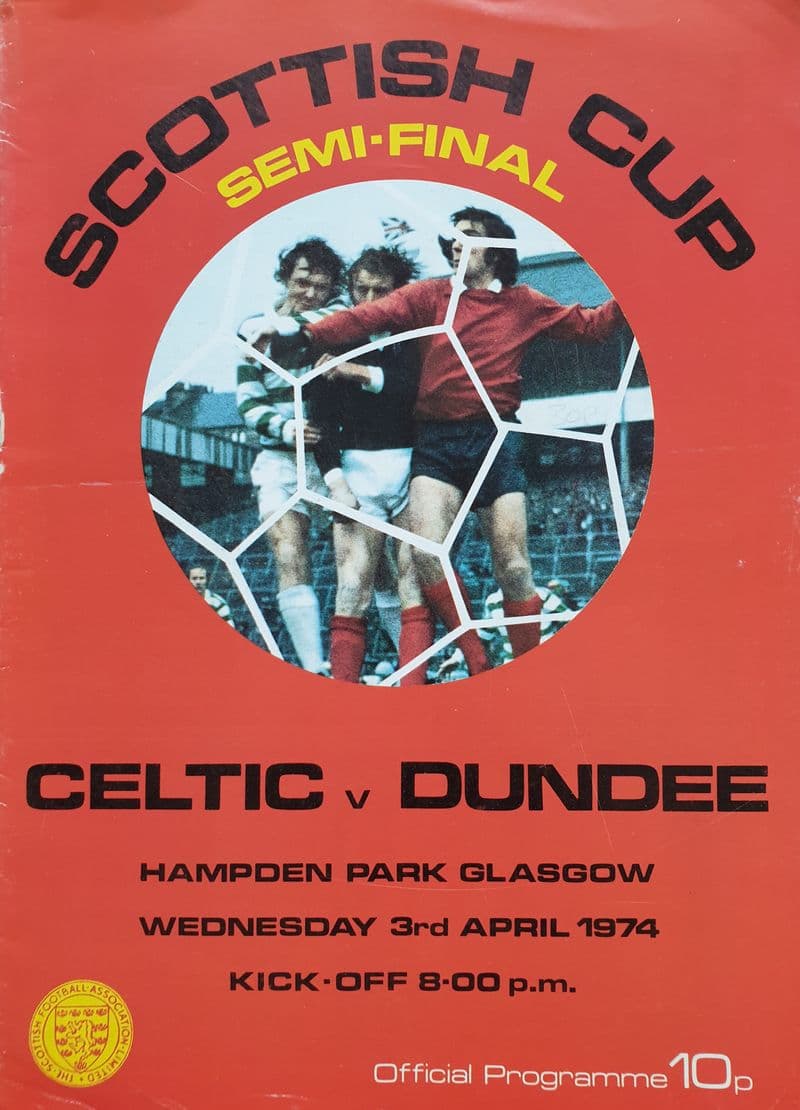 Celtic v Dundee, Scottish Cup SF (1974, Apr 3rd)