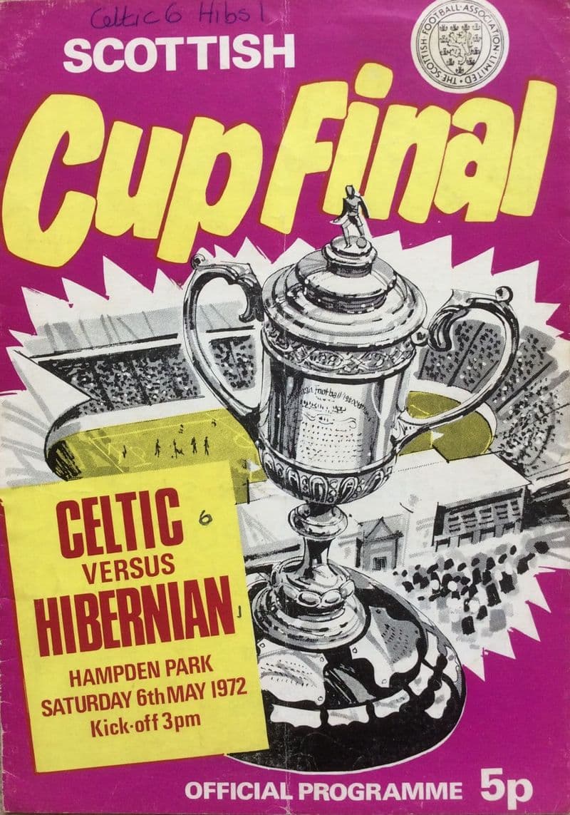 Celtic v Hibernian, Scottish Cup Final (1972, May 6th)