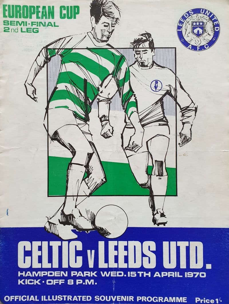 Celtic v Leeds, European Cup (1970, Apr 15th)
