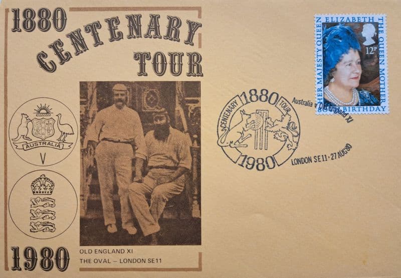 Centenary Tour 1980 Old Australia v Old England (The Oval) FDC