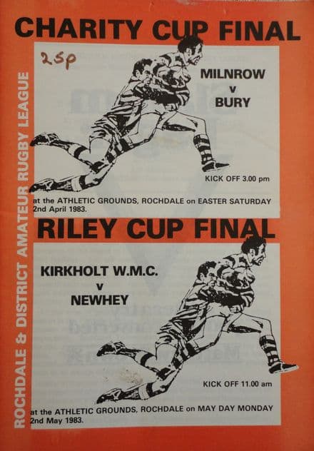 Charity & Riley Cup Finals (1983, May 2nd)