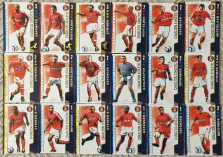 Charlton Athletic. 18 Cards (2004-05)