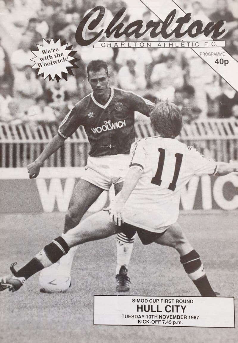 Charlton v Hull, Simod Cup (1987, Nov 10th)