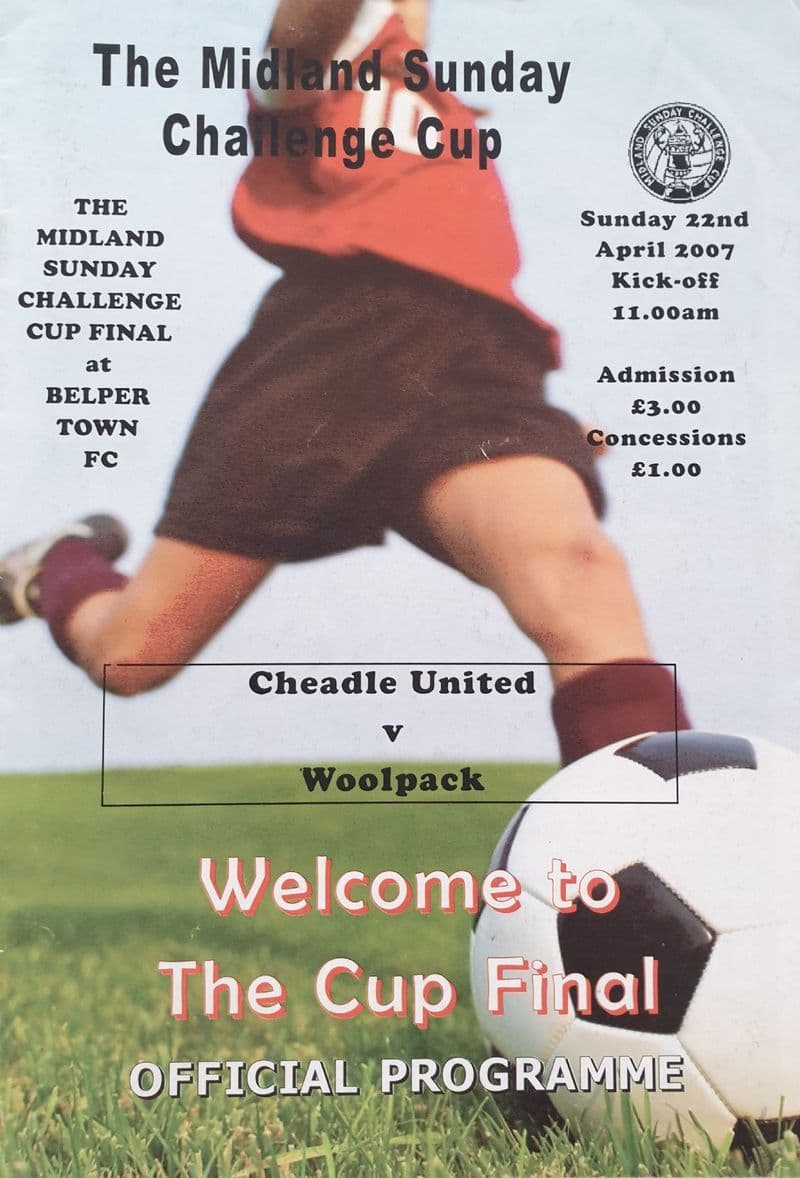 Cheadle United v Woolpack (April 22nd, 2007)