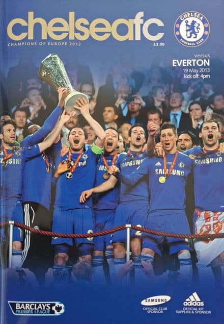 Chelsea v Everton, Prem (2013, May 19th)