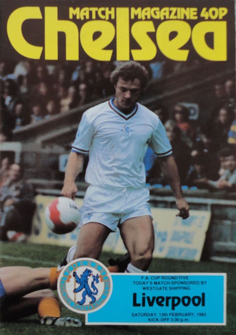 Chelsea v Liverpool, FA Cup 5th Rnd (1982, Feb 13th)