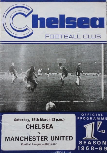 Chelsea v Manchester United, Div 1 (1969, Mar 15th)