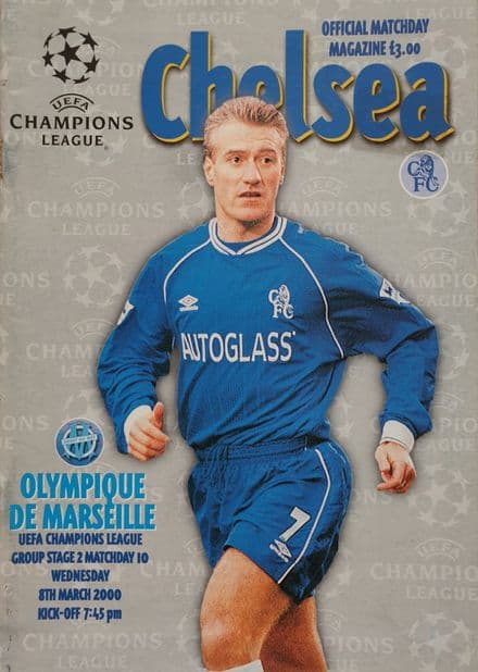 Chelsea v Olympique Marseille, Champions Lge (2000, Mar 8th)