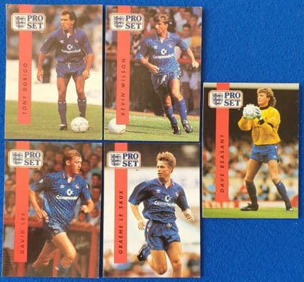 Chelsea x5 (Pro Set 1990-91)