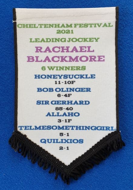 Cheltenham Festival 2021, Rachael Blackmore Pennant