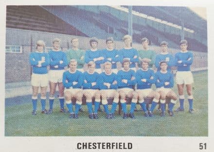 Chesterfield (Football Swap Card)