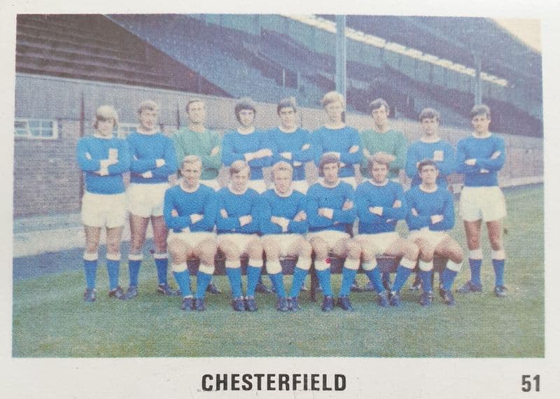 Chesterfield (Football Swap Card)