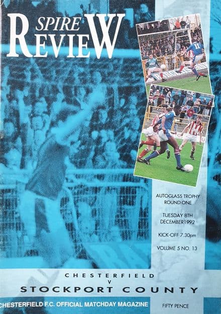 Chesterfield v Stockport, Autoglass (1992, Dec 8th)