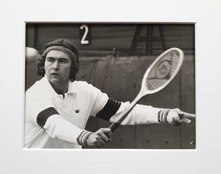 Chris Bradnam Press Photo "Backhand Volley"