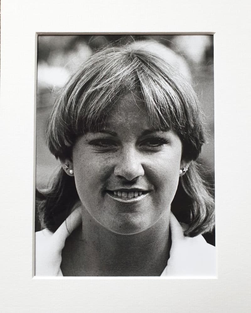 Chris Evert Press Photo