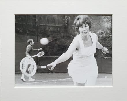 Christine Janes Press Photo "Forehand Volley"