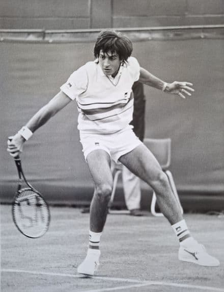 Claudio Panatta Press Photo "Backhand"