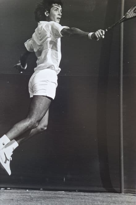 Claudio Panatta Press Photo "Backhand Volley"