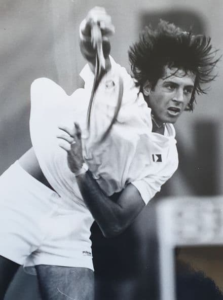 Claudio Panatta Press Photo (Paris, 1985)