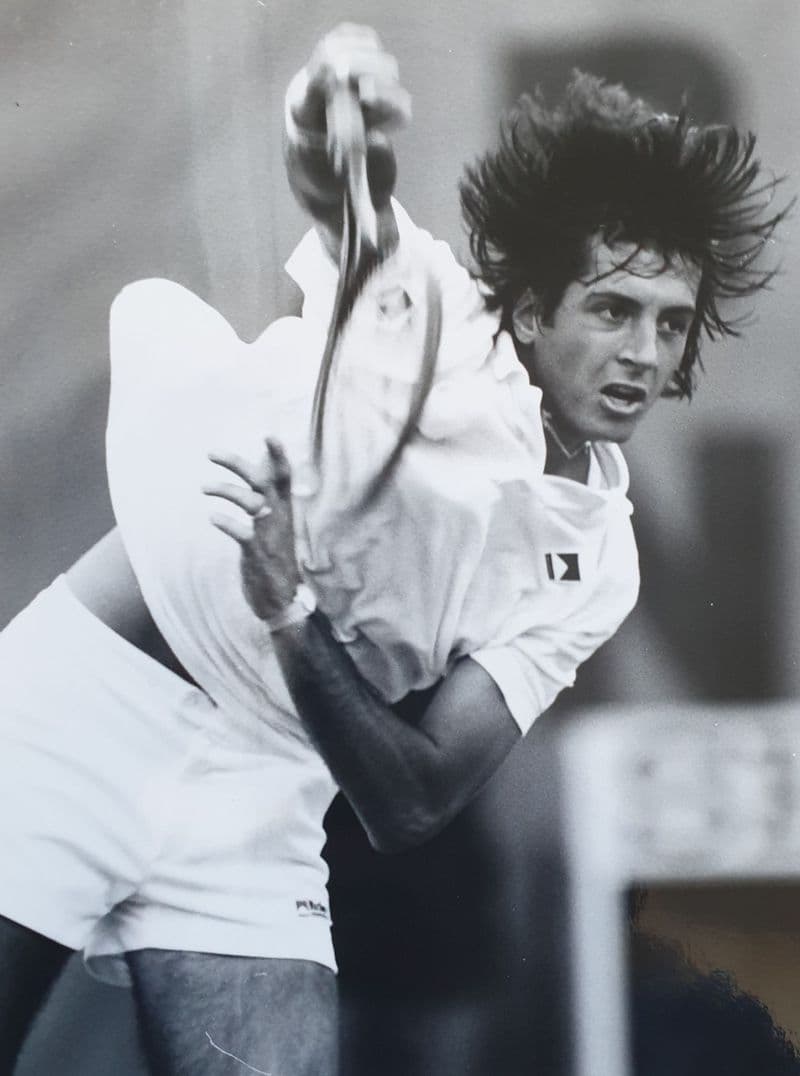 Claudio Panatta Press Photo (Paris, 1985)