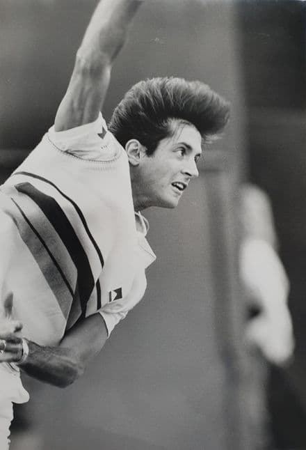 Claudio Panatta Press Photo ("Serving")