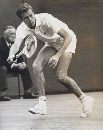 Cliff Drysdale Press Photo (Wimbledon, 1967, Jul 1st)