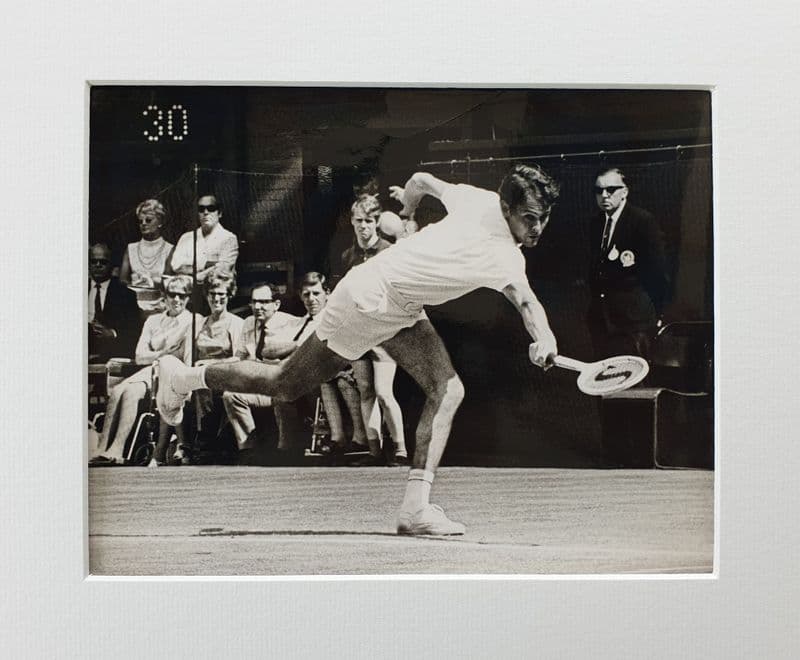 Cliff Drysdale Press Photo (Wimbledon, 1969)