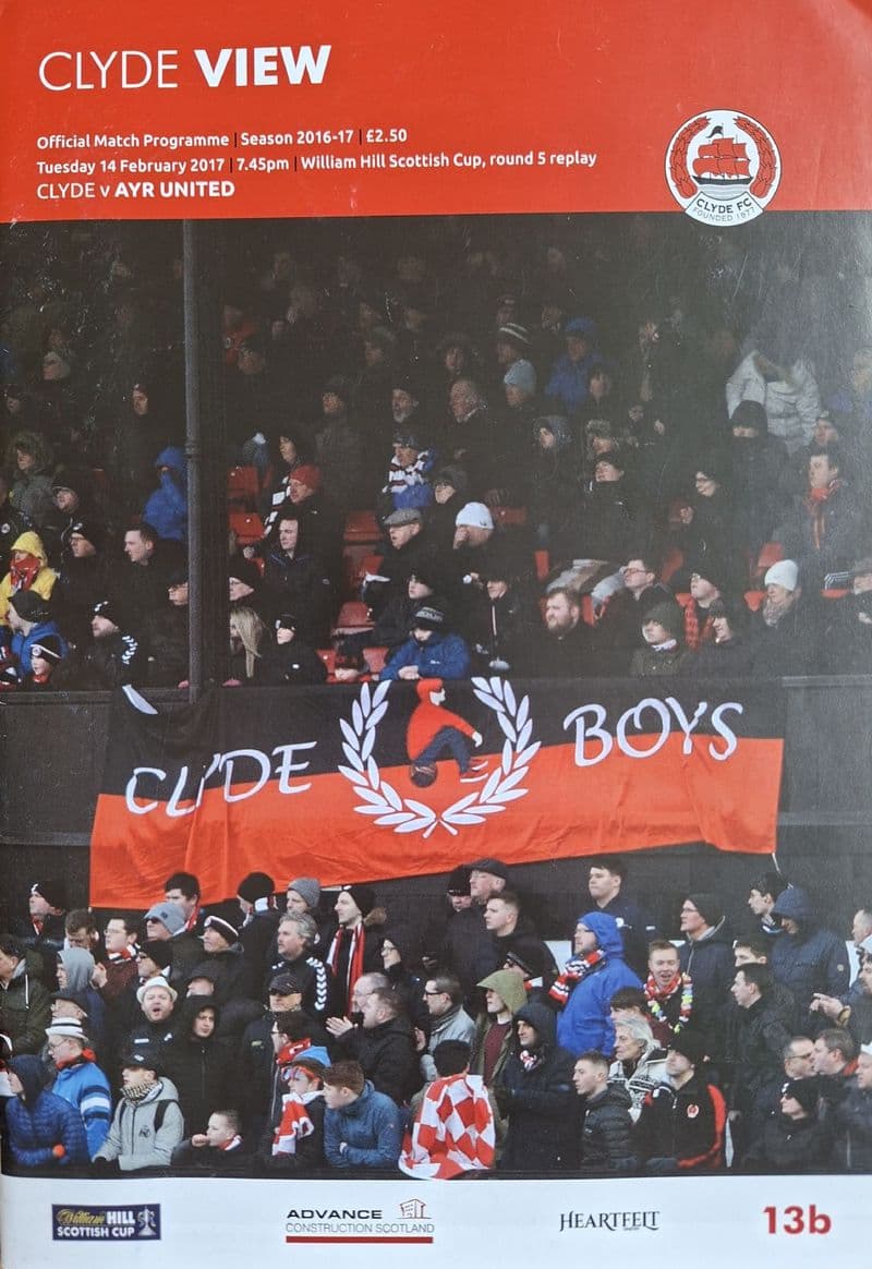 Clyde v Ayr United (2017, Feb 14th)
