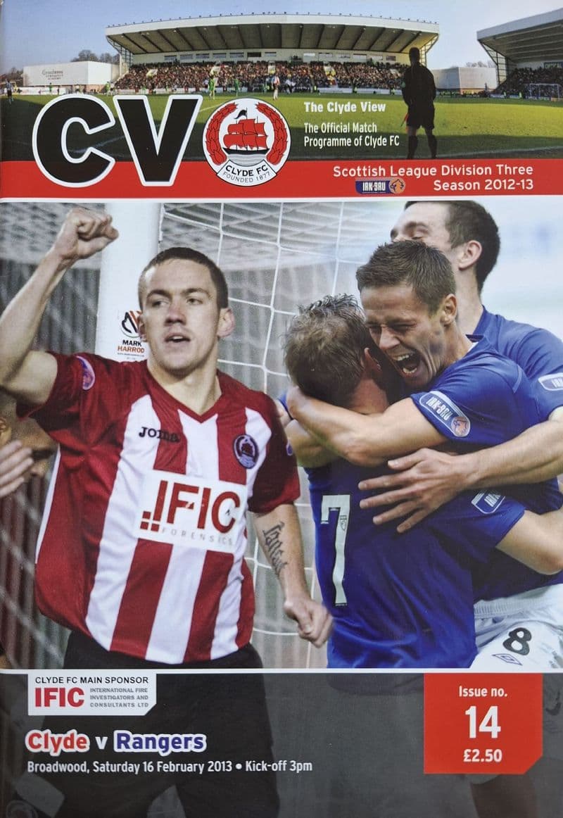Clyde v Rangers (2013, Feb 16th)