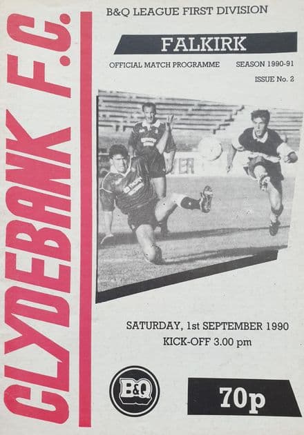 Clydebank v Falkirk (1990, Sep 1st)