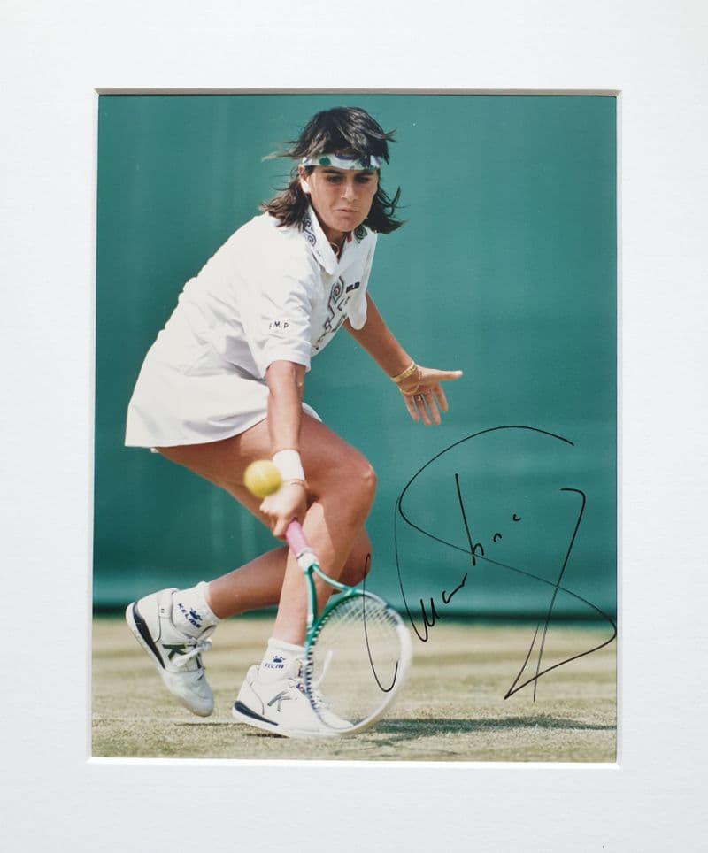 Conchita Martinez Colour Press Photo (Eastbourne, 1992) SIGNED