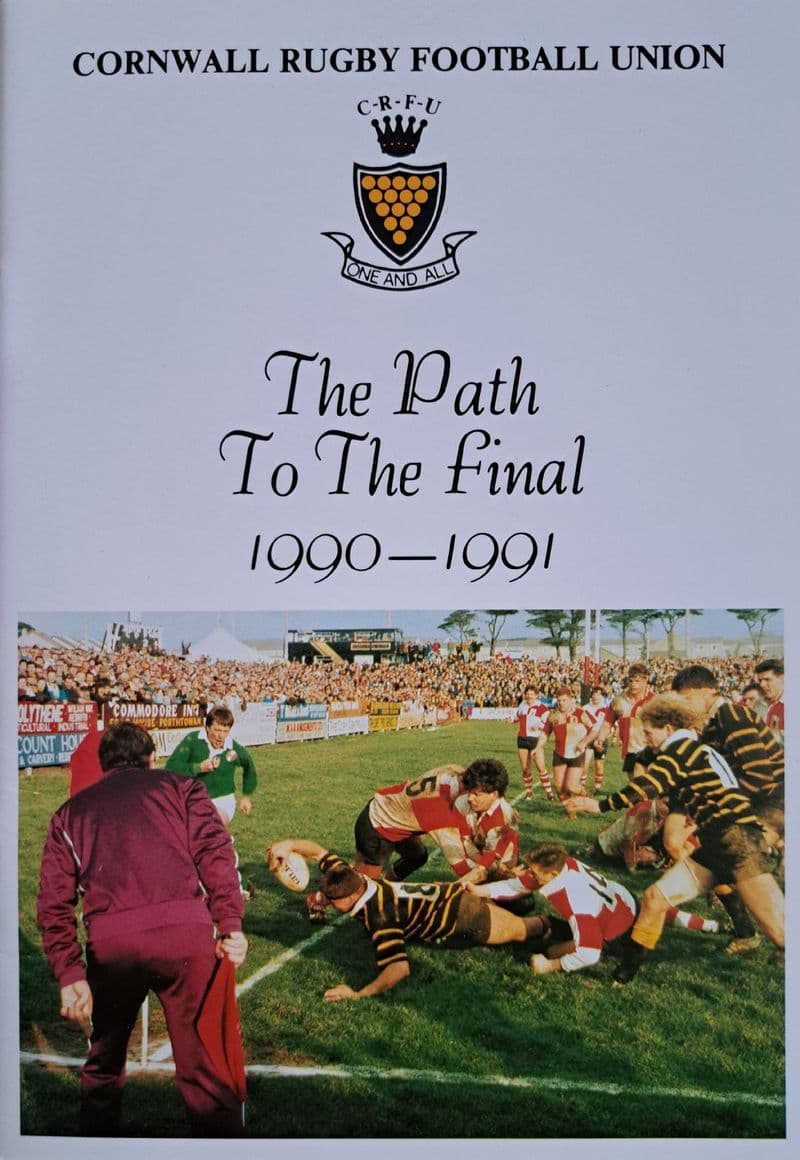 Cornwall RFU The Path to the Final (1990-1991)