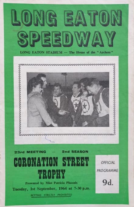 Coronation Street Trophy (1964, Sep 1st)