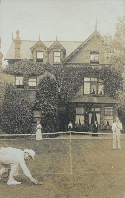 Country House Tennis Card (Postally Used)