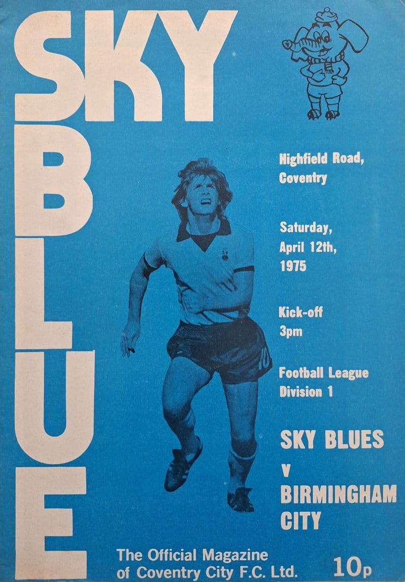 Coventry City v Birmingham City, Div 1 (1975, Apr 12th)